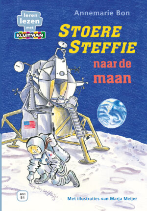 Stoere Steffie naar de maan - 9789020677591