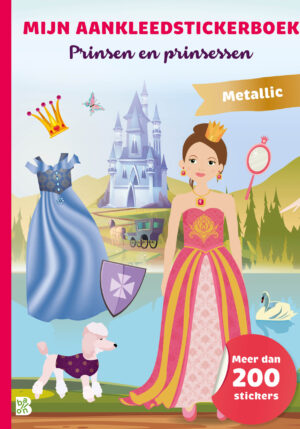 Mijn aankleedstickerboek: Prinsen en prinsessen - 9789403236926