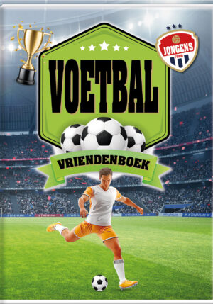 Vriendenboek voetbal jongens - 9789464326819