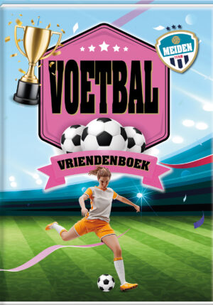 Vriendenboek voetbal meiden - 9789464327106