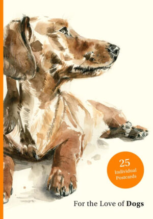 For the Love of Dogs: 25 Postcards - 9781399600156