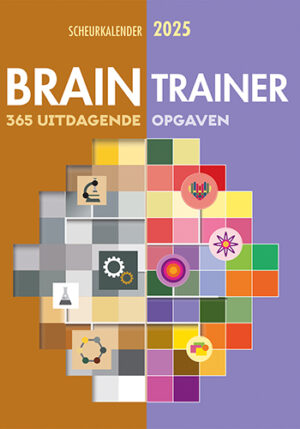 Scheurkalender 2025 Braintrainer - 9789463549653