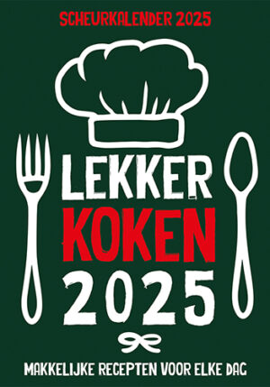Scheurkalender 2025 Lekker koken - 9789463549752