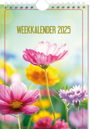 Bloemen weekkalender - 2025 - 9789464327229