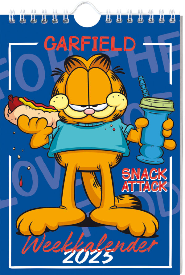 Garfield weekkalender - 2025 - 9789464327267