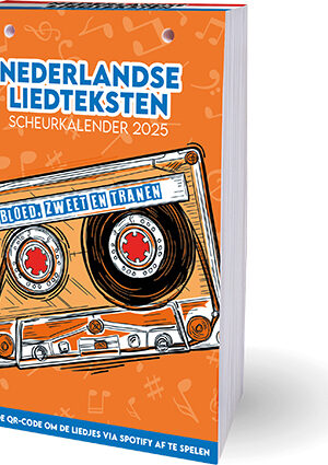 Nederlandse liedteksten scheurkalender - 2025 - 9789464326871
