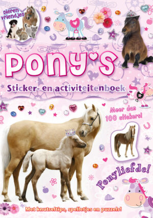 Pony's sticker- en activiteitenboek - Dierenvriendjes - 9789036631419