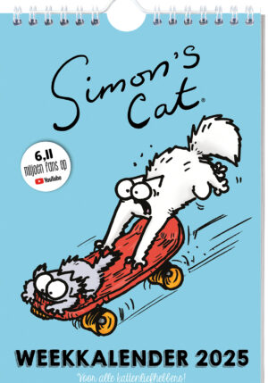 Simon's Cat weekkalender - 2025 - 9789464327274
