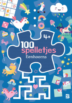 100 spelletjes Eenhoorns - 9789403237794