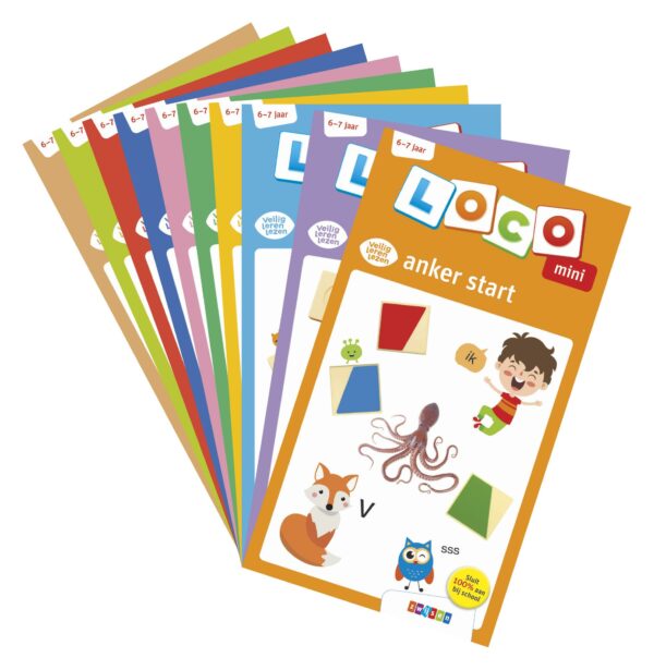 Pakket Loco mini veilig leren lezen Zoem - 9789048752379